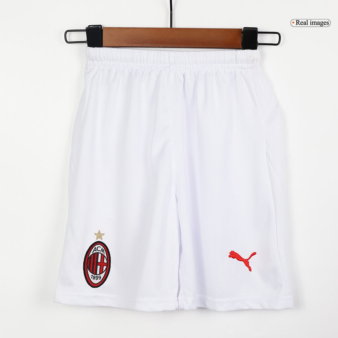 Kid's AC Milan Home Soccer Jersey Kit(Jersey+Shorts) 2024/25 Top Soccer Jerseys Store