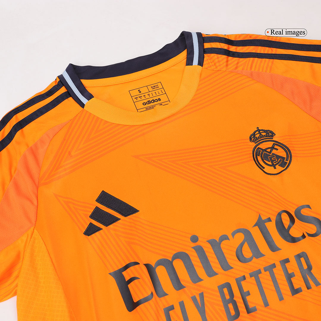 Real Madrid Away Soccer Jersey Kit(Jersey+Shorts+Socks) 2024/25 Top Soccer Jerseys Store
