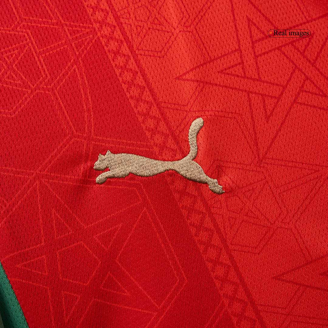 Morocco Home Soccer Jersey 2024/25 Top Soccer Jerseys Store