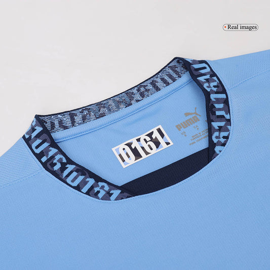 CHAMPIONS #24 Manchester City Home  Soccer Jersey 2024/25 Top Soccer Jerseys Store