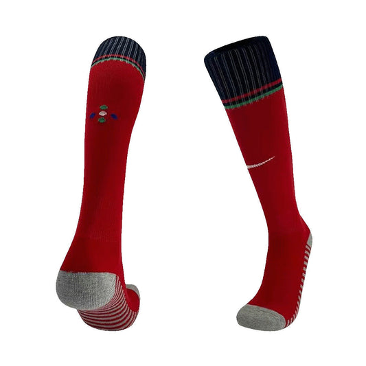 Portugal Home Soccer Socks Euro 2024 For Adults
