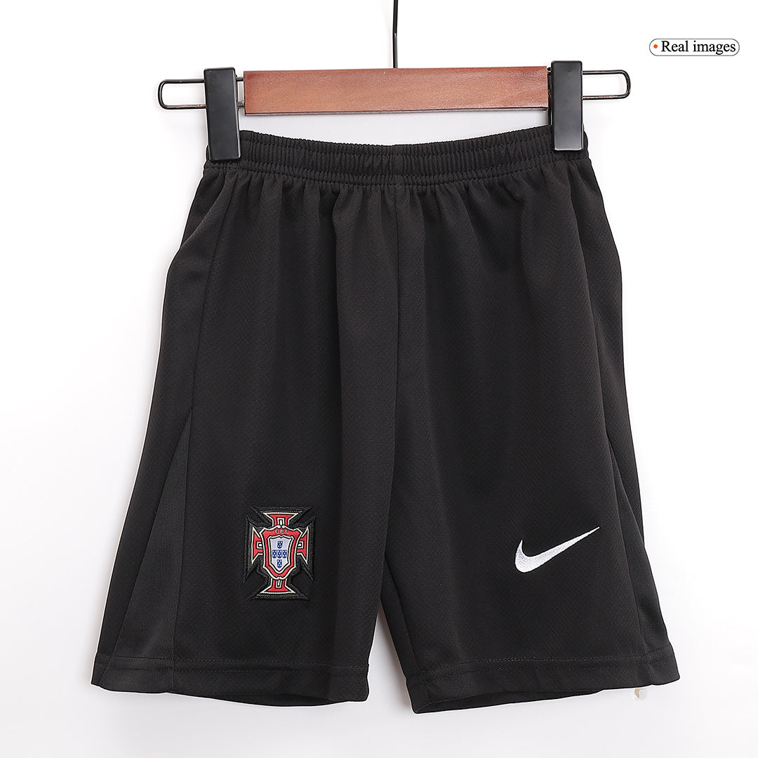 2024 European Cup Portugal Children's Away Jersey (Short+ Shorts)