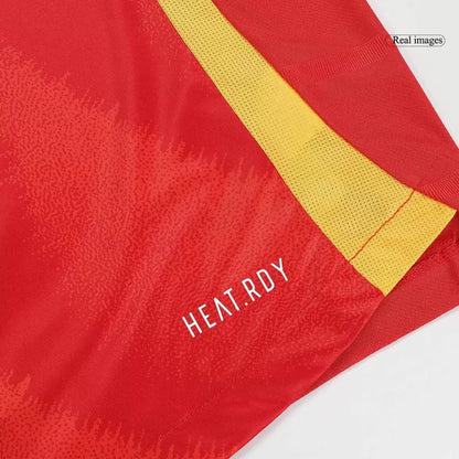 Player Version Spain Home Soccer Jersey Euro 2024
