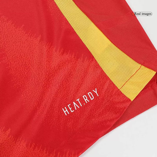 Player Version Spain Home Soccer Jersey Euro 2024