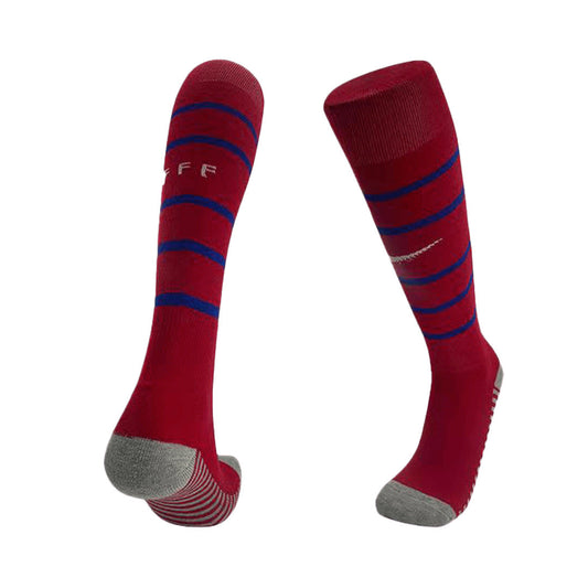 France Home Soccer Socks Euro 2024 For Adults