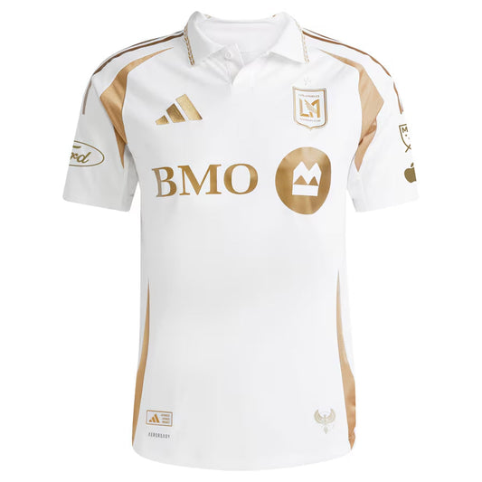 Player Version Men's LAFC #7 Son Heung-Min White 2025 Away - Slim Fit
