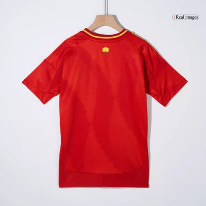 Kid's Spain Home Soccer Jersey Kit(Jersey+Shorts) 2024/25