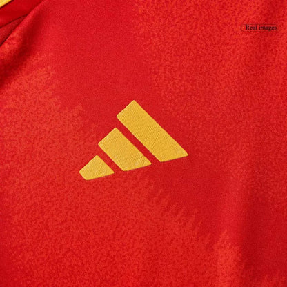 Kid's Spain Home Soccer Jersey Kit(Jersey+Shorts) 2024/25