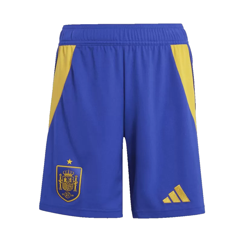 Spain Home Soccer Jersey Kit(Jersey+Shorts) 2024/25