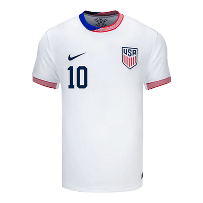 Men's USA PULISIC #10 Home Soccer Jersey Copa América 2024