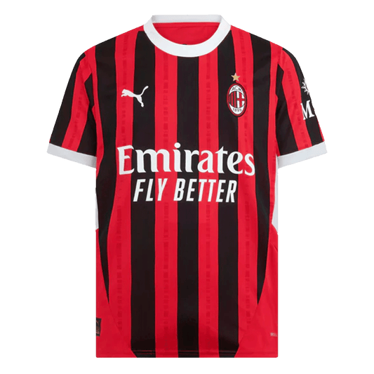 RAFA LE?O #10 AC Milan Home  Soccer Jersey 2024/25 - UCL Top Soccer Jerseys Store