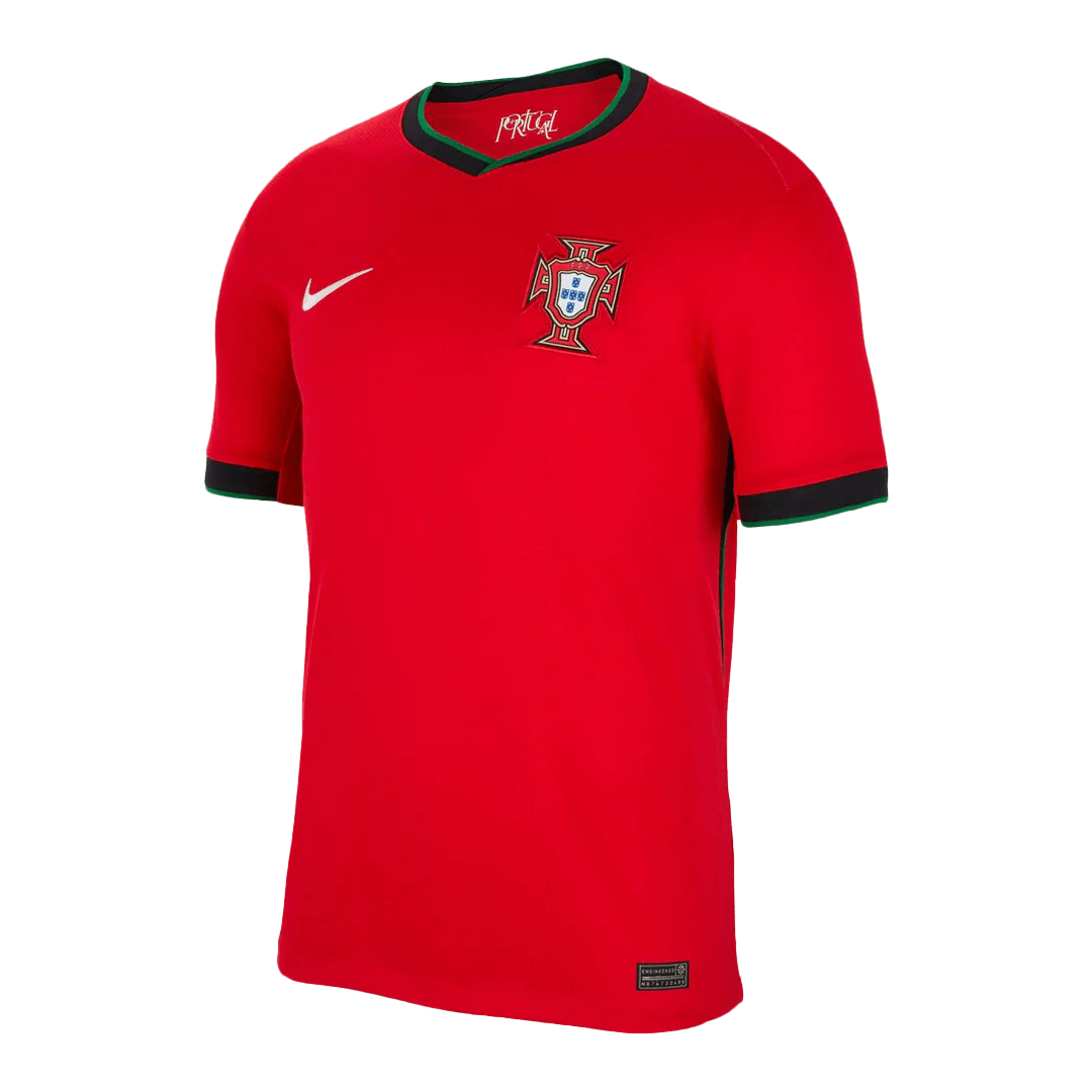 [Super Quailty] Men's Portugal Home Jersey Full Kit Euro 2024