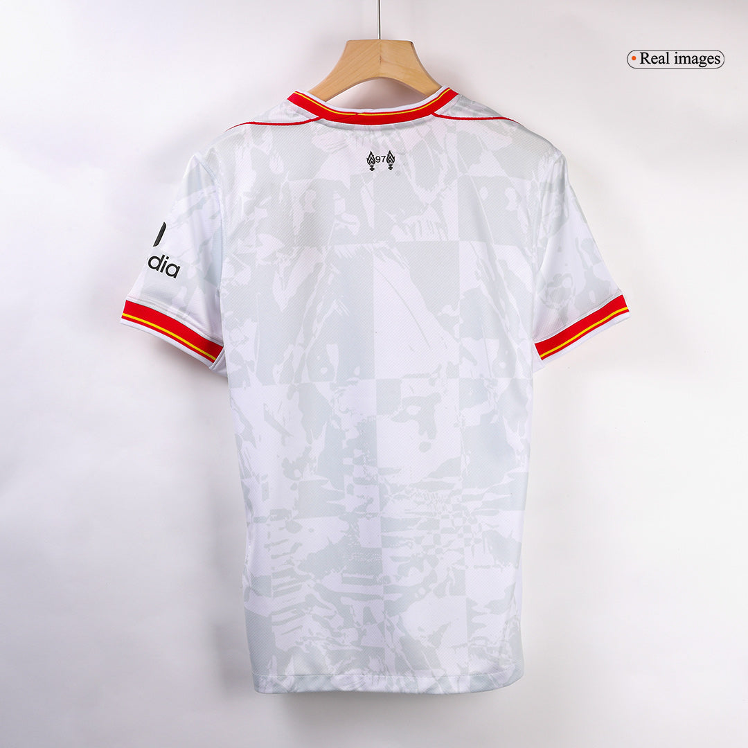 CHIESA #14 Liverpool Third Away  Soccer Jersey 2024/25 - UCL Top Soccer Jerseys Store