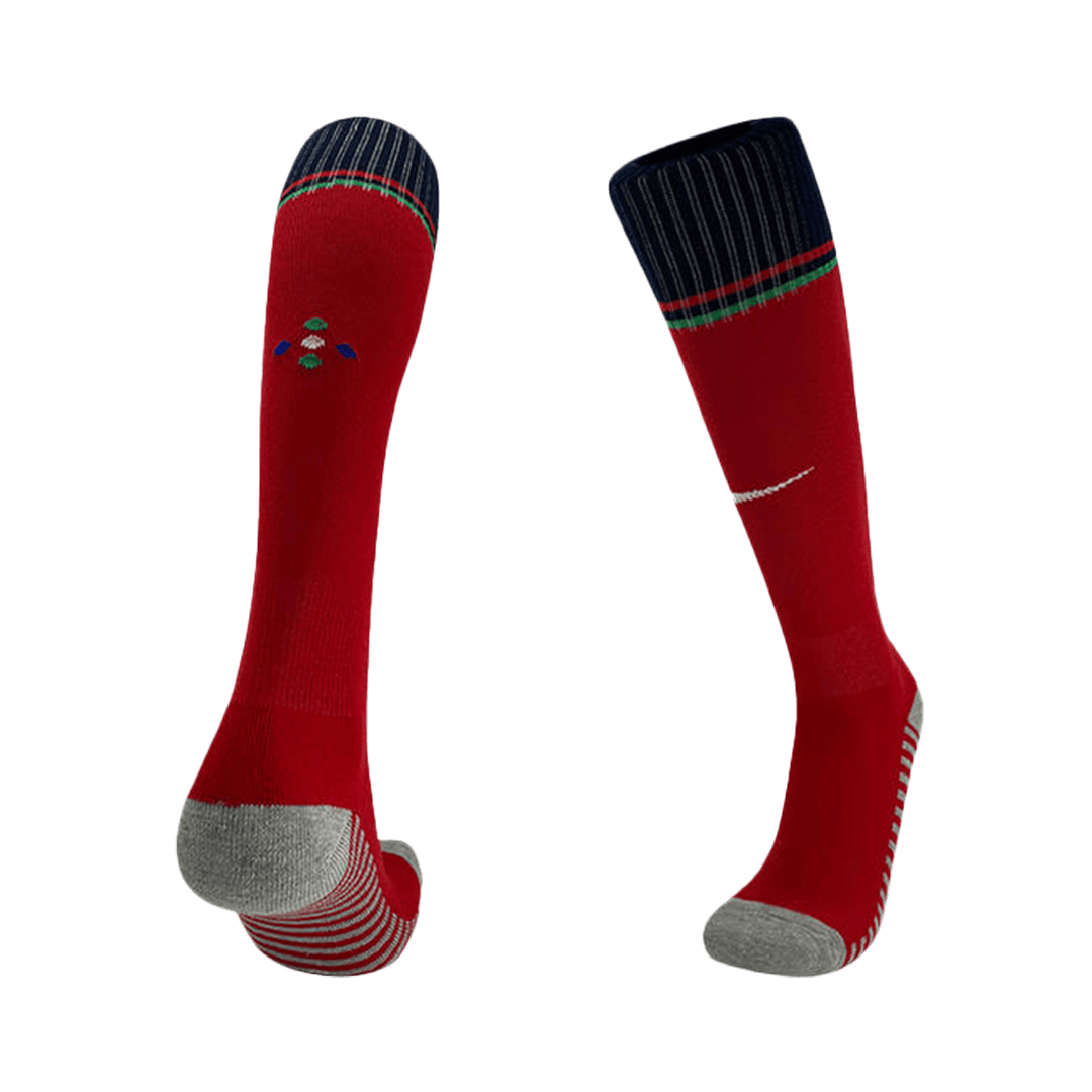 [Super Quailty] Men's Portugal Home Jersey Full Kit Euro 2024