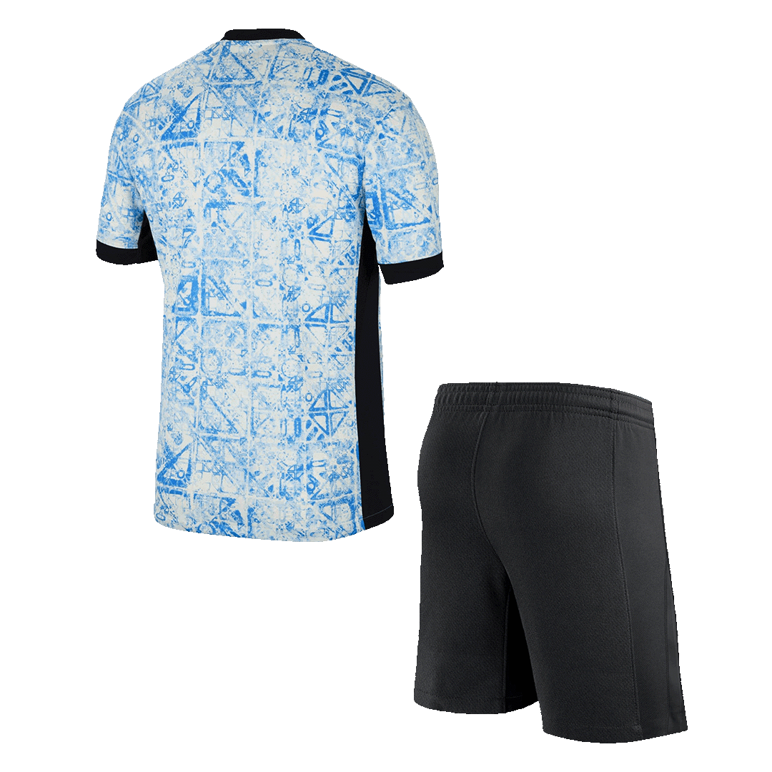 Men's Portugal Away Jersey (Jersey+Shorts) Kit Euro 2024