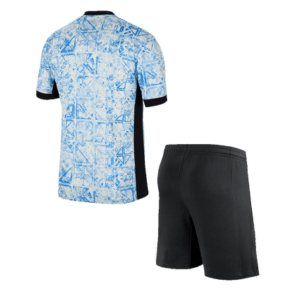 Men's Portugal Away Jersey (Jersey+Shorts) Kit Euro 2024