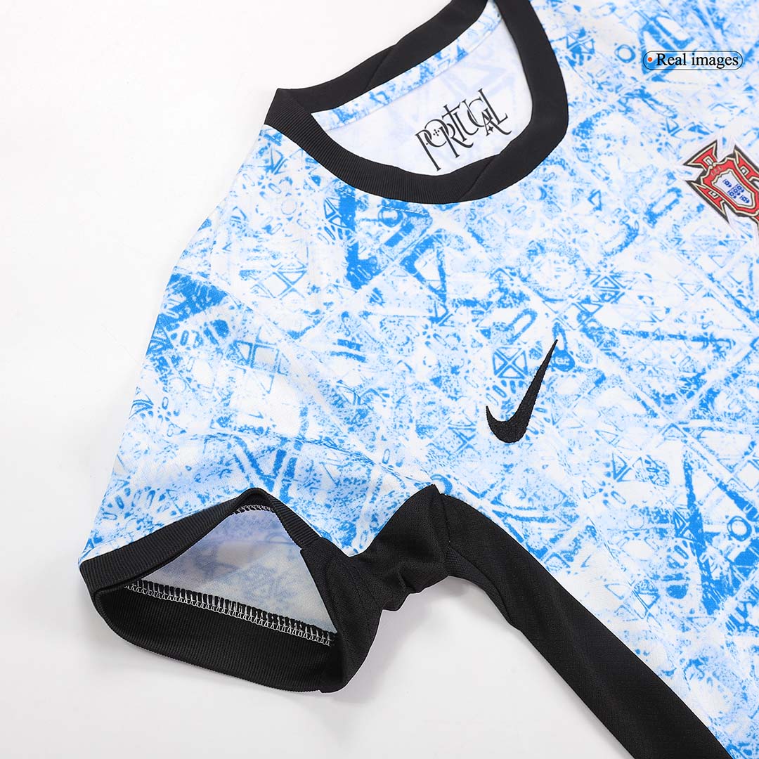 2024 European Cup Portugal Children's Away Jersey (Short+ Shorts)