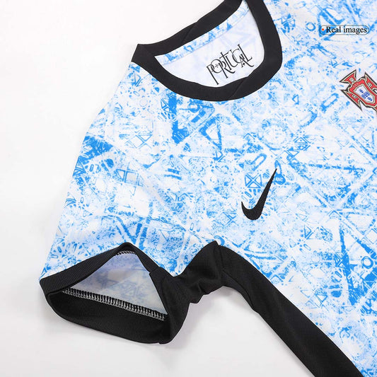 2024 European Cup Portugal Children's Away Jersey (Short+ Shorts)