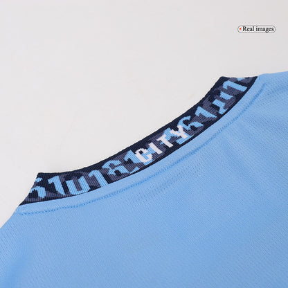 CHAMPIONS #24 Manchester City Home  Soccer Jersey 2024/25 Top Soccer Jerseys Store