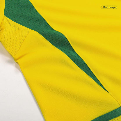 Retro RONALDINHO #11 2002/03 Brazil Home  Soccer Jersey Top Soccer Jerseys Store